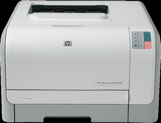 چاپگر دست دوم  لیزری رنگی HP cp1217  (با کارتریج فول شارژ )