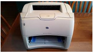 چاپگر دست دوم لیزری hp 1200 (بدون سینی کاغذ با تونر فول شارژ)