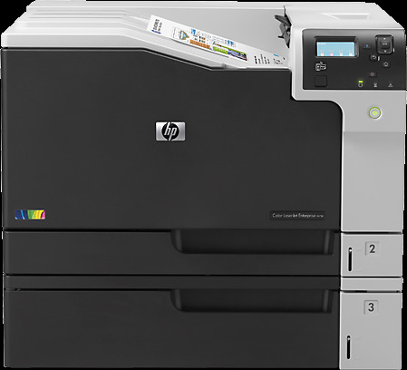 چاپگر لیزری  آکبند hp color laserjet m750dn(a3)