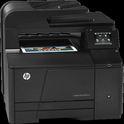 چاپگر دست دوم چهارکاره لیزر رنگی hp 276nw