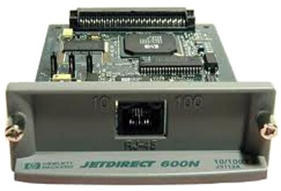 کارت شبکه hp jetdirect 600n