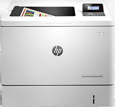 چاپگر لیزررنگی hp 553 dn
