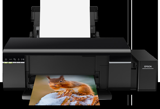 چاپگر آکبند جوهر افشان epson L805w