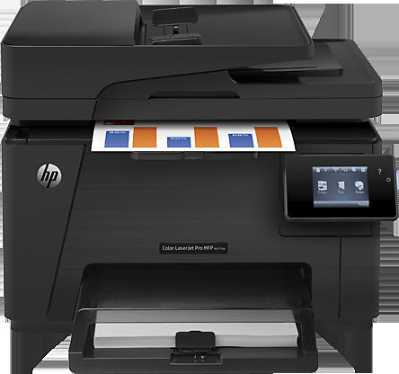 چاپگر آکبند چهار کاره لیزری رنگی hp m177fw