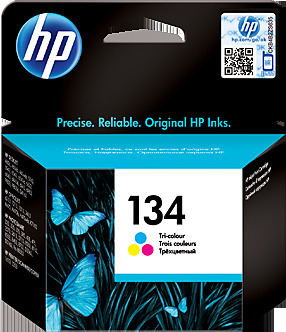 جوهر رنگی ink cartridge hp 134