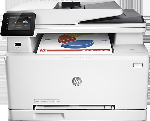چاپگر آکبند لیزر رنگی چهارکاره hp m277dw