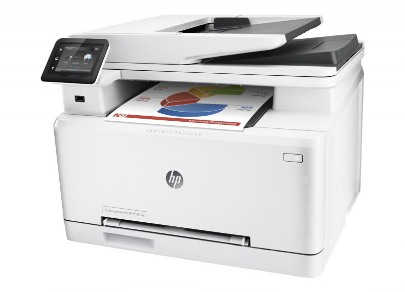 چاپگر آکبند لیزر رنگی چهارکاره hp m277n