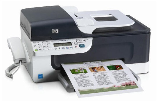 چاپگر دست دوم چهارکاره جوهری(بدون جوهر) hp j4660