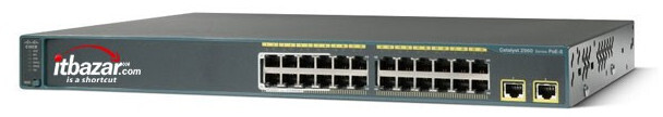سوئیچ شبکه سیسکو24پورت آکبند مدل cisco-ws-c2960-24TT-L