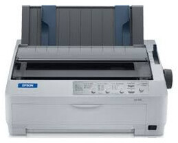 چاپگر دست دوم سوزنی(قاب دودی و سینی جلو دارد) epson lq-590