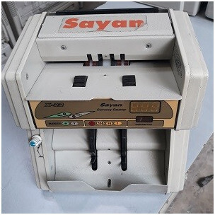 پول شمار و تشخیص اسکناس دست دوم سایانsayan x-22 currency counter