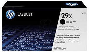 تونر کارتریج آکبند جعبه خراب hp 5000/5100 toner cartridge 29a