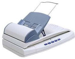 اسکنر دست دوم پلاستک(سینی adf ندارد)  plustek smart office pl1500