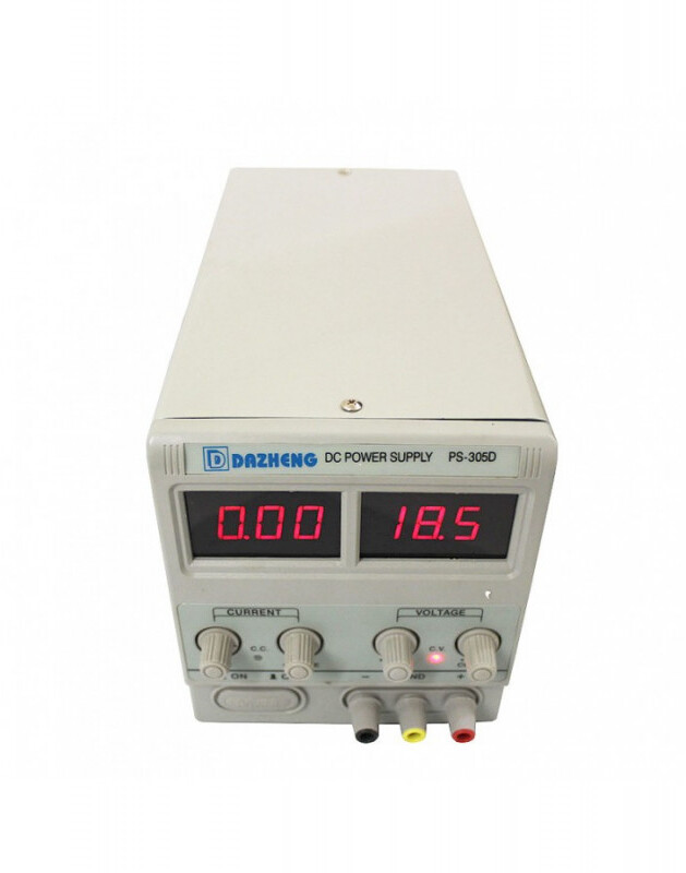 منبع تغذیه 0 تا 30 ولت 2 آمپر استوک DAZHENG DC POWER SUPPLY PS-302D