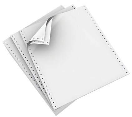 کاغذ 80 ستونی دو نسخه کاربن لس