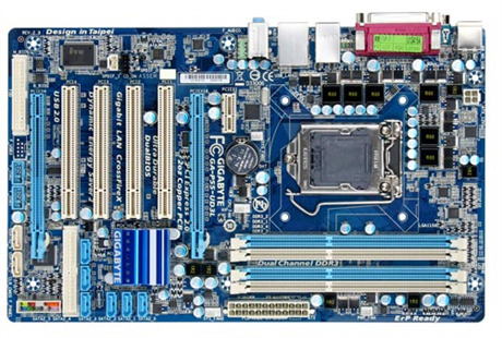مادربرد دست دوم mainboard giga ga-p55-ud3l