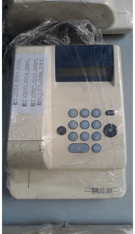 پرفراژچک مکس دست دوم MAX EC-50 electronic check writer