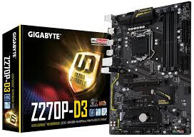 مادربرد  mainboard giga z270p-d3