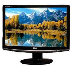 مانیتور ال سی دی ال جی دست دوم 17 اینچ  MONITOR 17″ lg lcd flatron w1752s