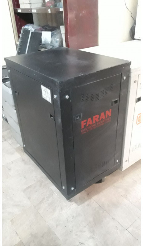 کابینت باطری فاران  دست دوم چرخ دار دو طبقه حداکثر 4 عدد باطری 12v/65aرنگ مشکی