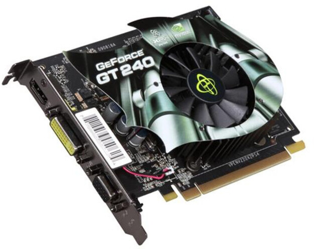 کارت گرافیک vga geforce gt-240x 1gb ddr3