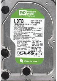 هارد دیسک دست دوم hard 1tb wd green