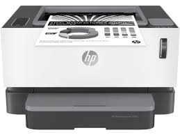 چاپگر دست دوم با کارتن و کارتریج آکبند hp neverstop 1000a